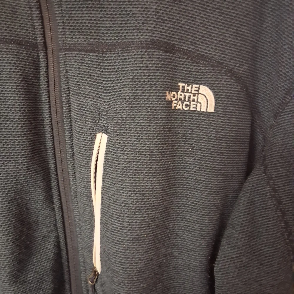 The North Face Heathered Blue Full-Zip Jacket Mens XL